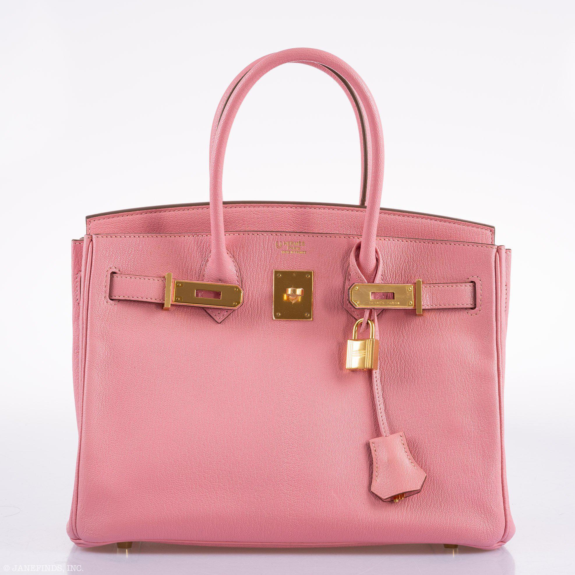 Hermès Birkin 30 HSS Rose Confetti Chevre Gold Hardware - 2015, T