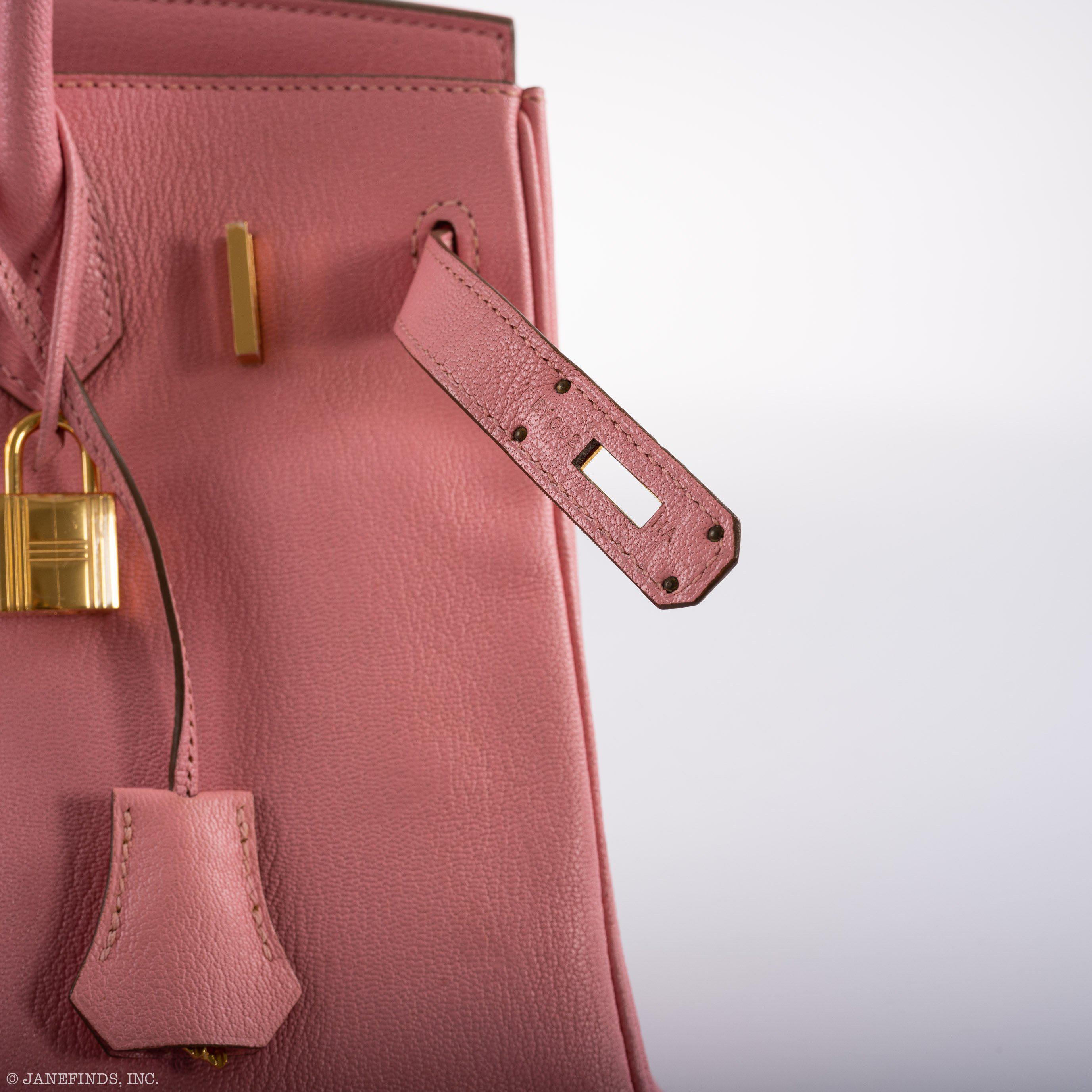 Hermès Birkin 30 HSS Rose Confetti Chevre Gold Hardware - 2015, T