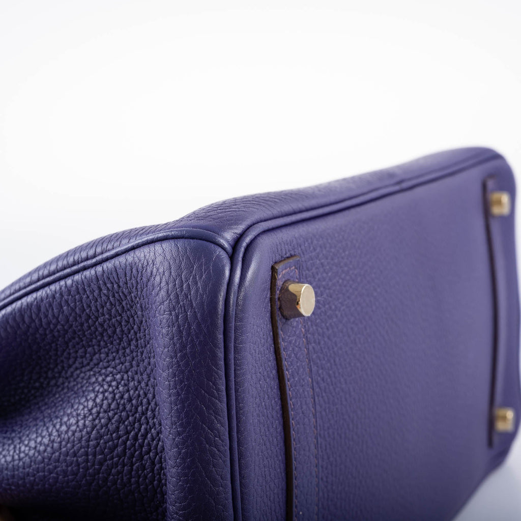 Hermès Birkin 30 Iris Togo with Gold Hardware