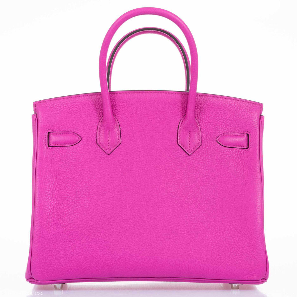 Hermès Birkin 30 Magnolia Clemence Palladium Hardware