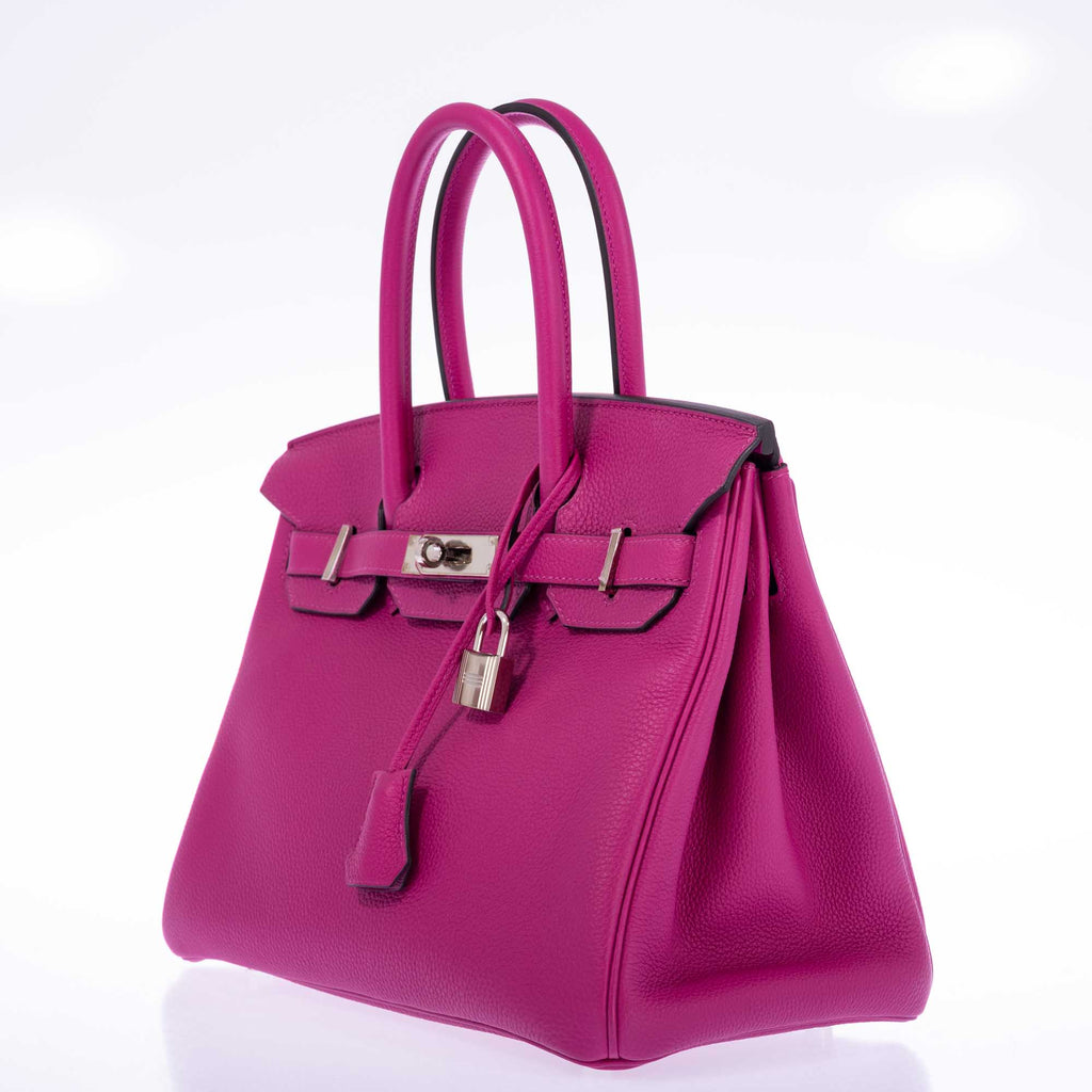 Hermès Birkin 30 Magnolia Togo Palladium Hardware