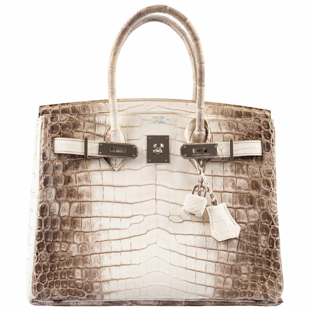 Hermès Birkin 30 Matte Himalaya Niloticus Crocodile Palladium Hardware - 2011
