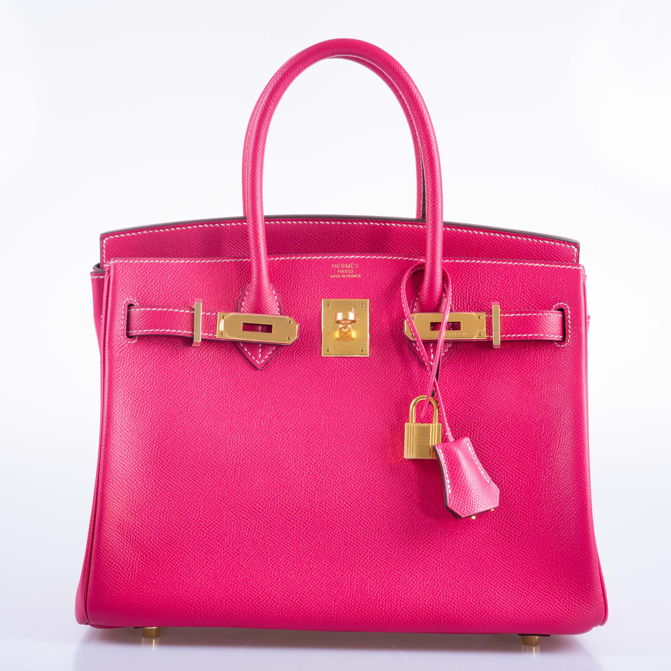Hermès Birkin 30 Rose Tyrien Epsom Gold Hardware