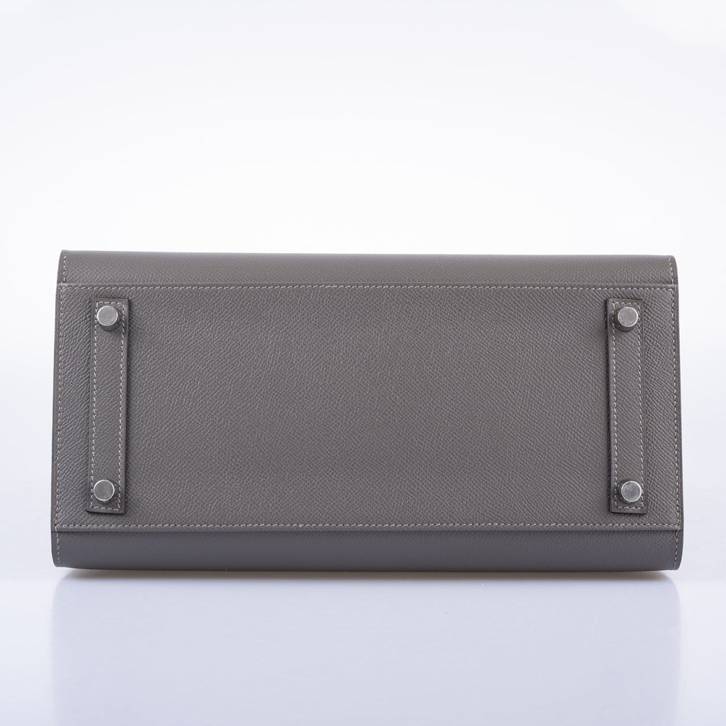 Hermès Birkin 30 Sellier Gris Meyer Epsom Palladium Hardware