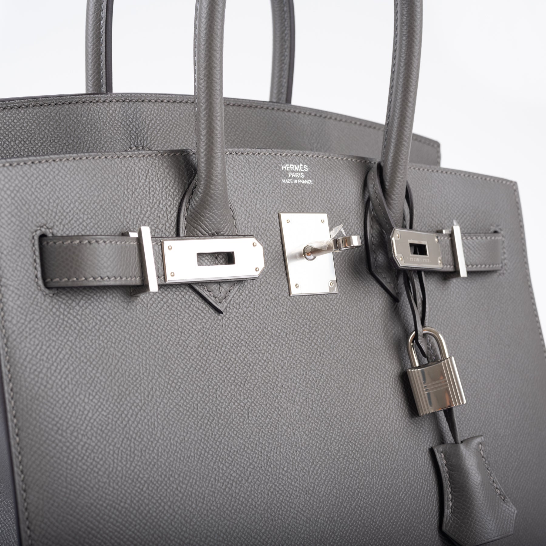 Hermès Birkin 30 Sellier Gris Meyer Epsom Palladium Hardware