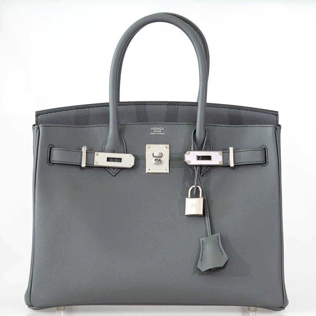 Hermès Birkin 30 Vert Amande Epsom with Palladium Hardware - 2019, D