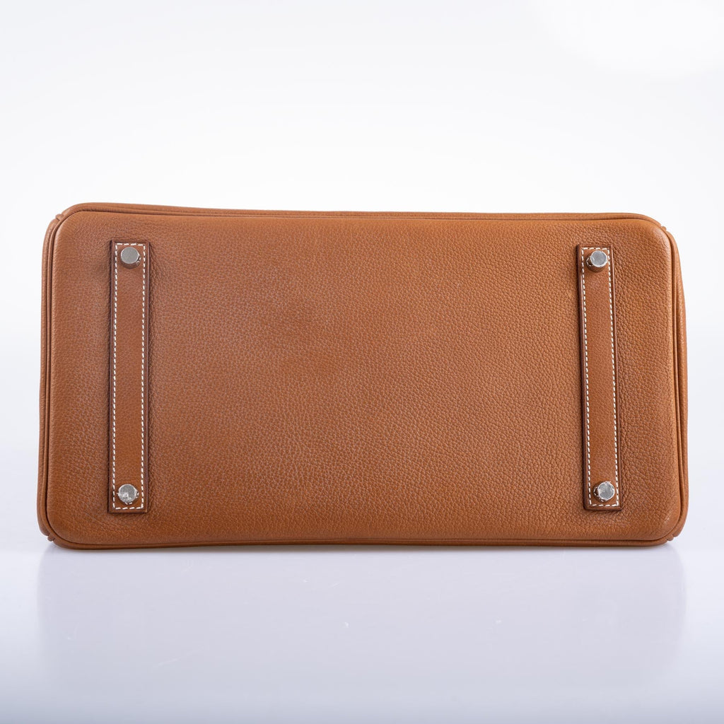 Hermès Birkin 35 Barenia Faubourg Palladium Hardware