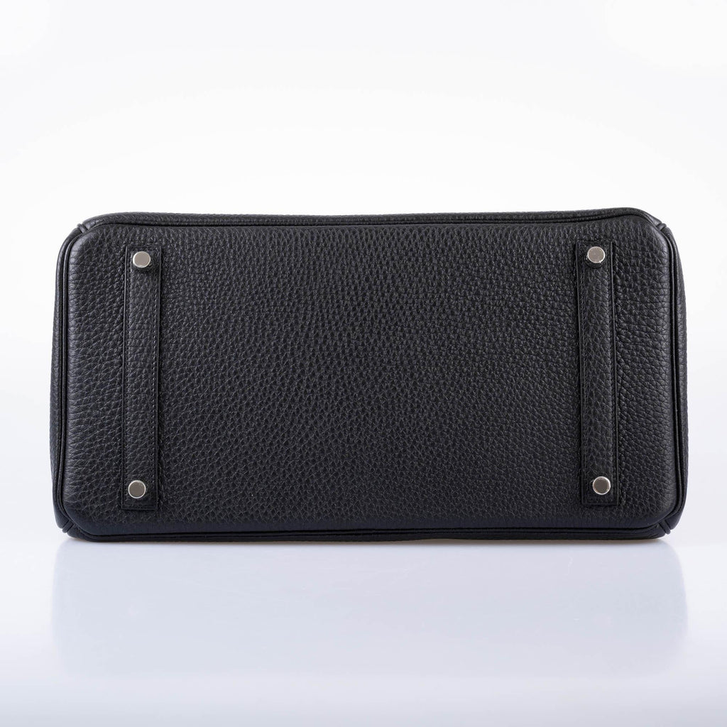 Hermès Birkin 35 Black Togo leather Palladium Hardware - 2010, N Square