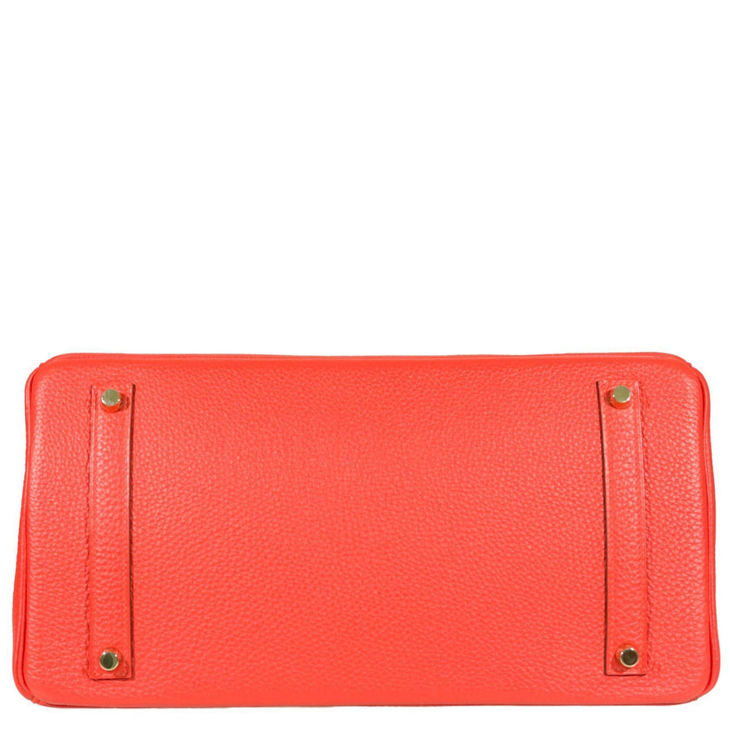 Hermès Birkin 35 Capucine Togo leather Gold Hardware - 2011, O Square