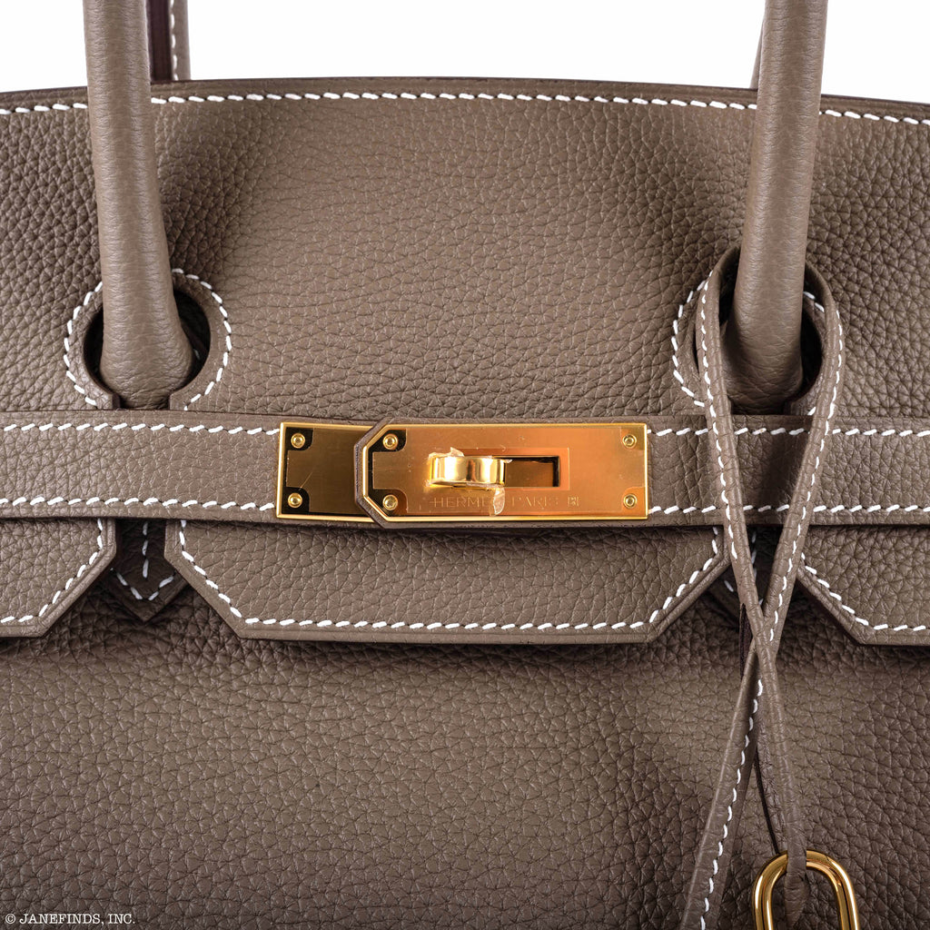 Hermès Birkin 35 Etoupe Togo Gold Hardware