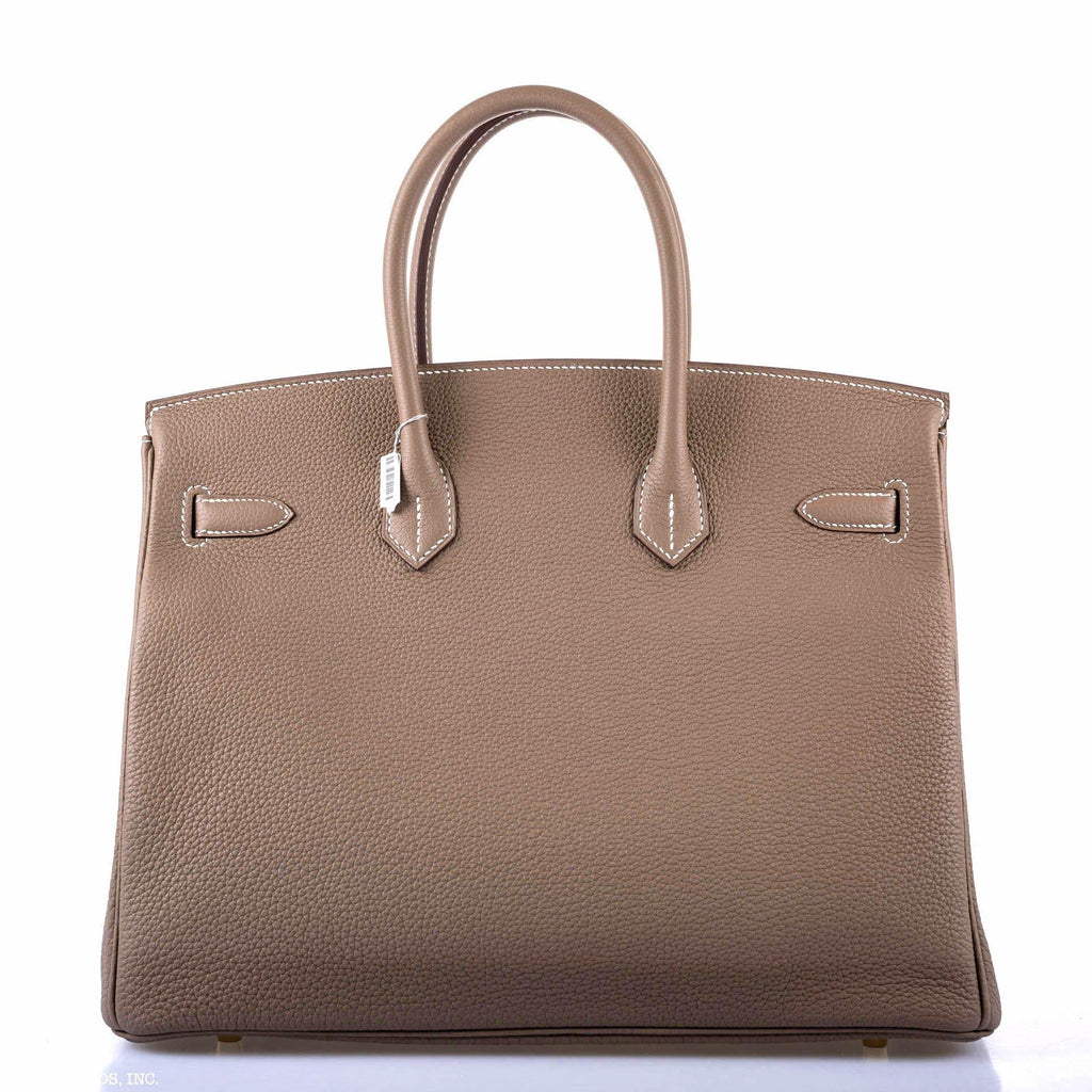 Hermès Birkin 35 Etoupe Togo Gold Hardware