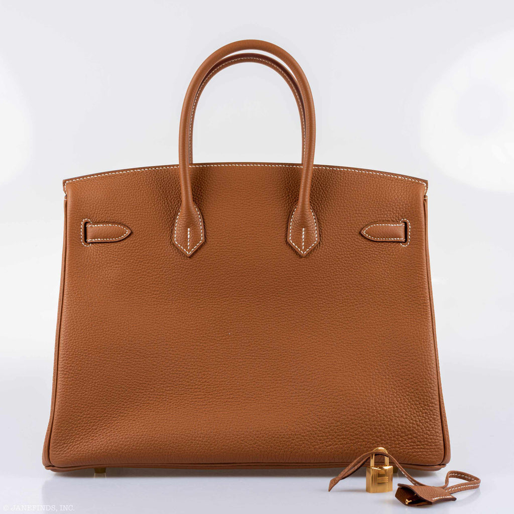 Hermès Birkin 35 HSS Gold Togo Gold Hardware