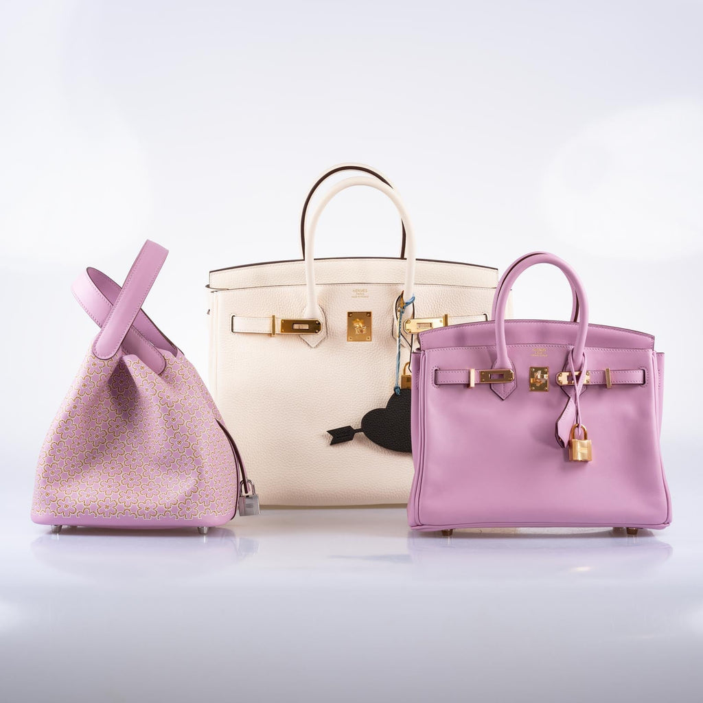 Hermès Birkin 35 Nata Clemence with Gold Hardware