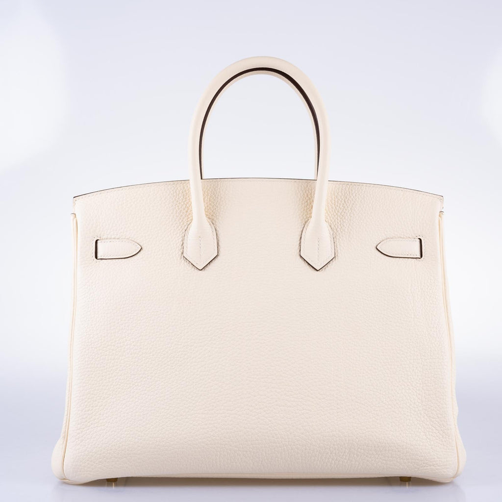 Hermès Birkin 35 Nata Clemence with Gold Hardware