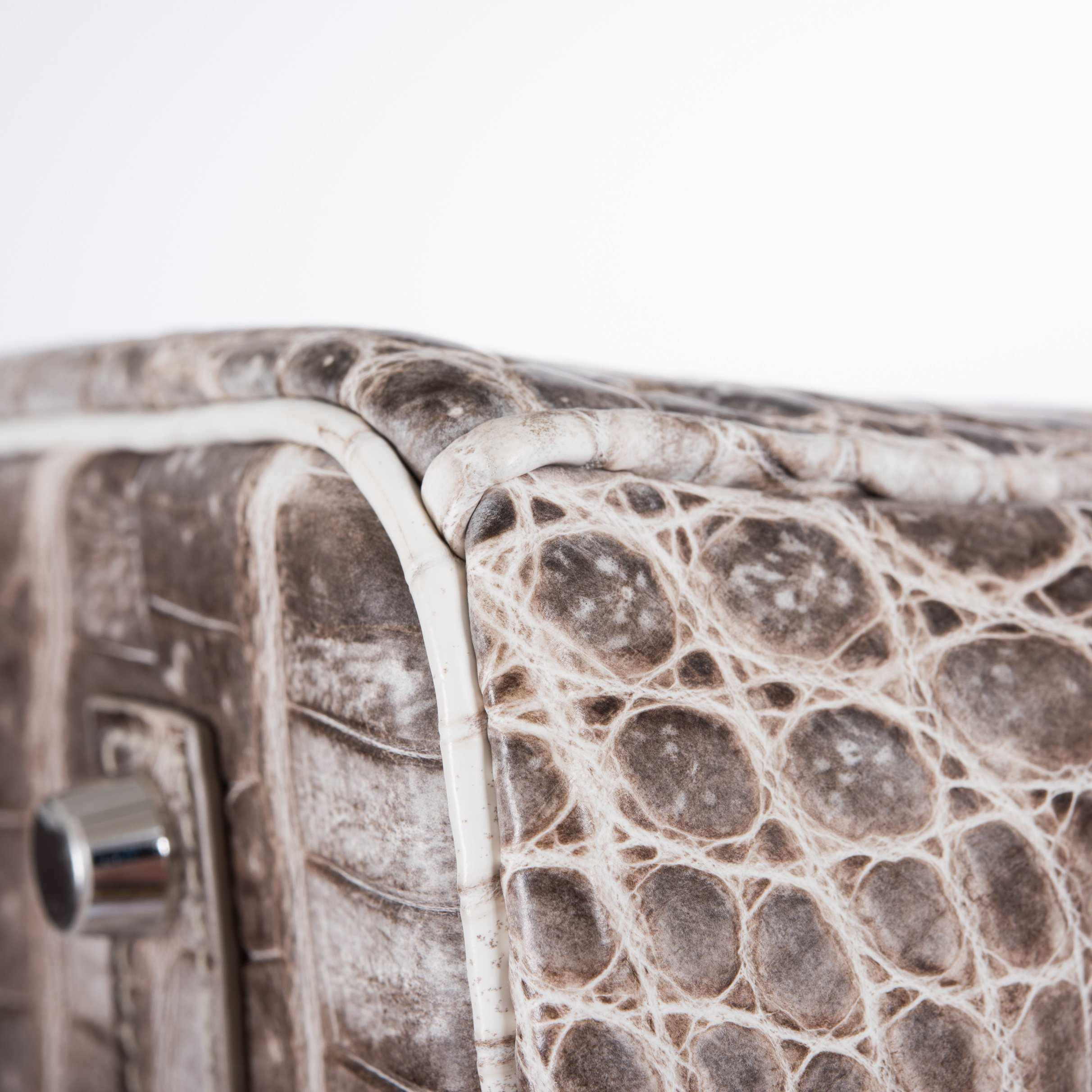 Hermès Birkin 35 Niloticus Crocodile Himalayan Palladium Hardware