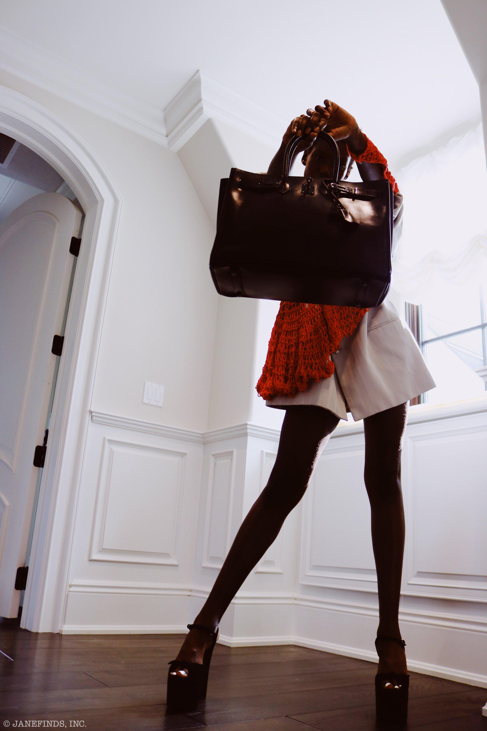 Hermès Birkin 35 SO BLACK Black Box Leather PVD Hardware - 2011, O Square