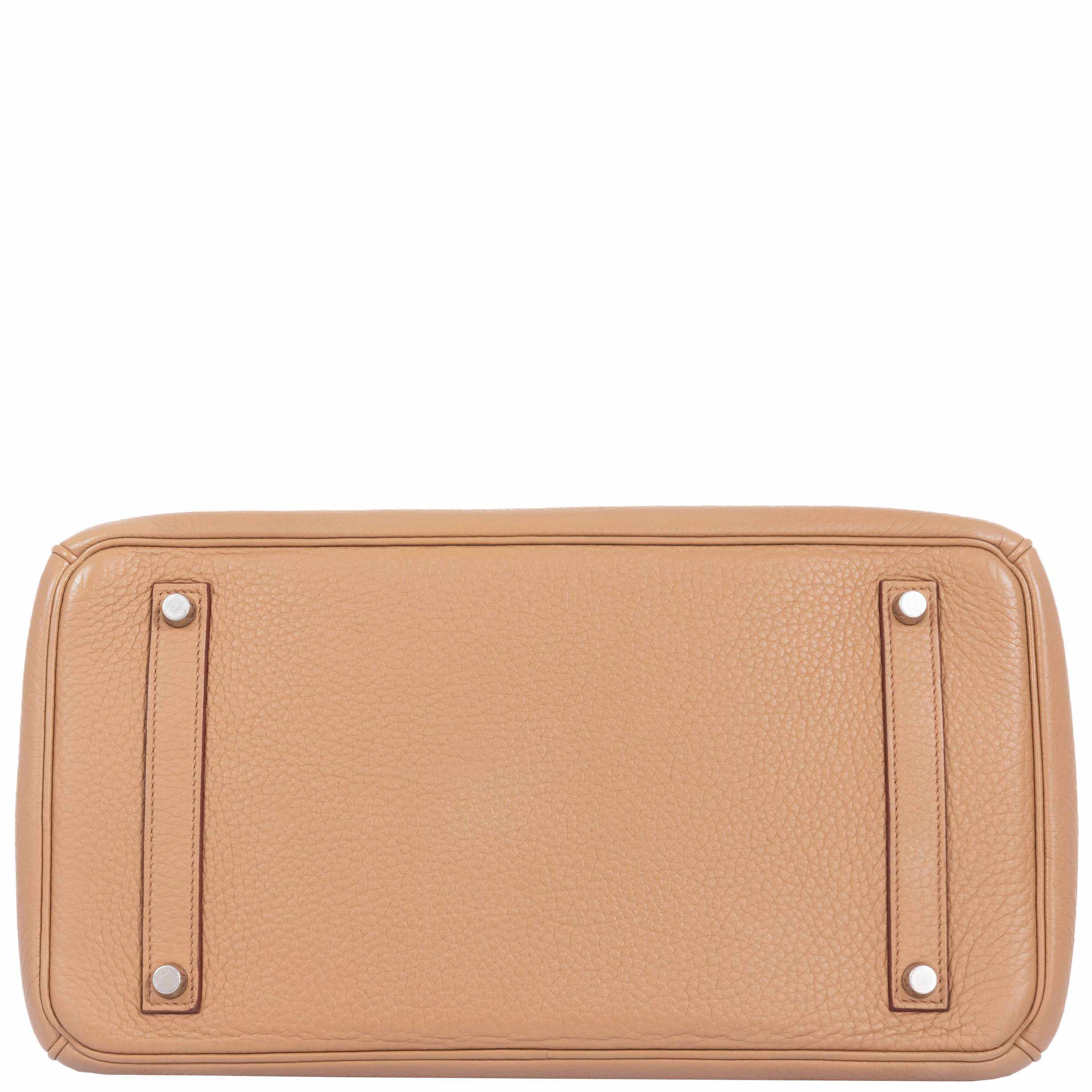 Hermès Birkin 35 Tabac Clemence Palladium Hardware