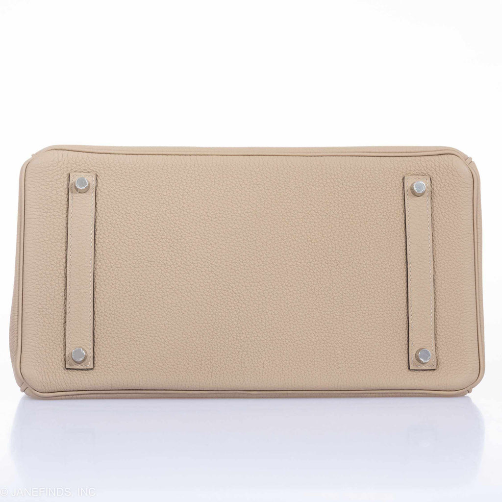 Hermès Birkin 35 Trench Togo Palladium Hardware