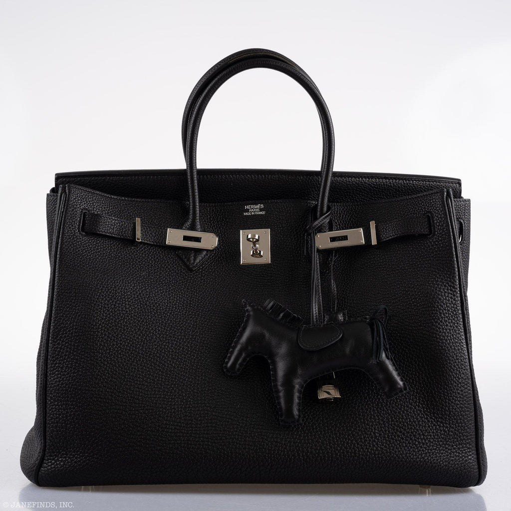 Hermès Birkin 40 Black Togo leather Palladium Hardware