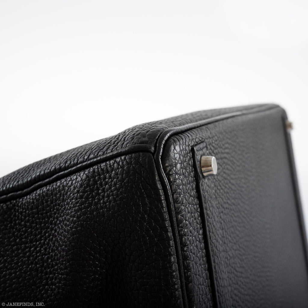 Hermès Birkin 40 Black Togo leather Palladium Hardware
