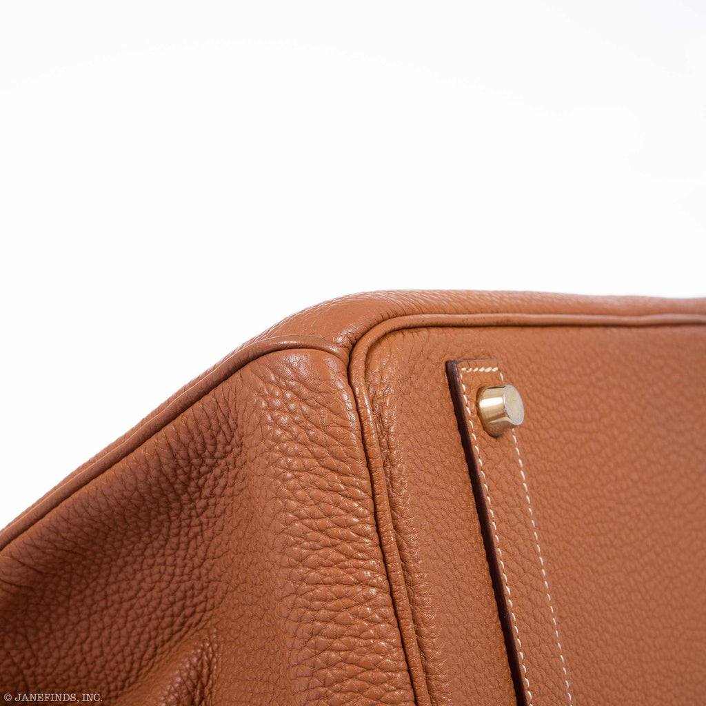 Hermès Birkin 40 Gold Togo Gold Hardware