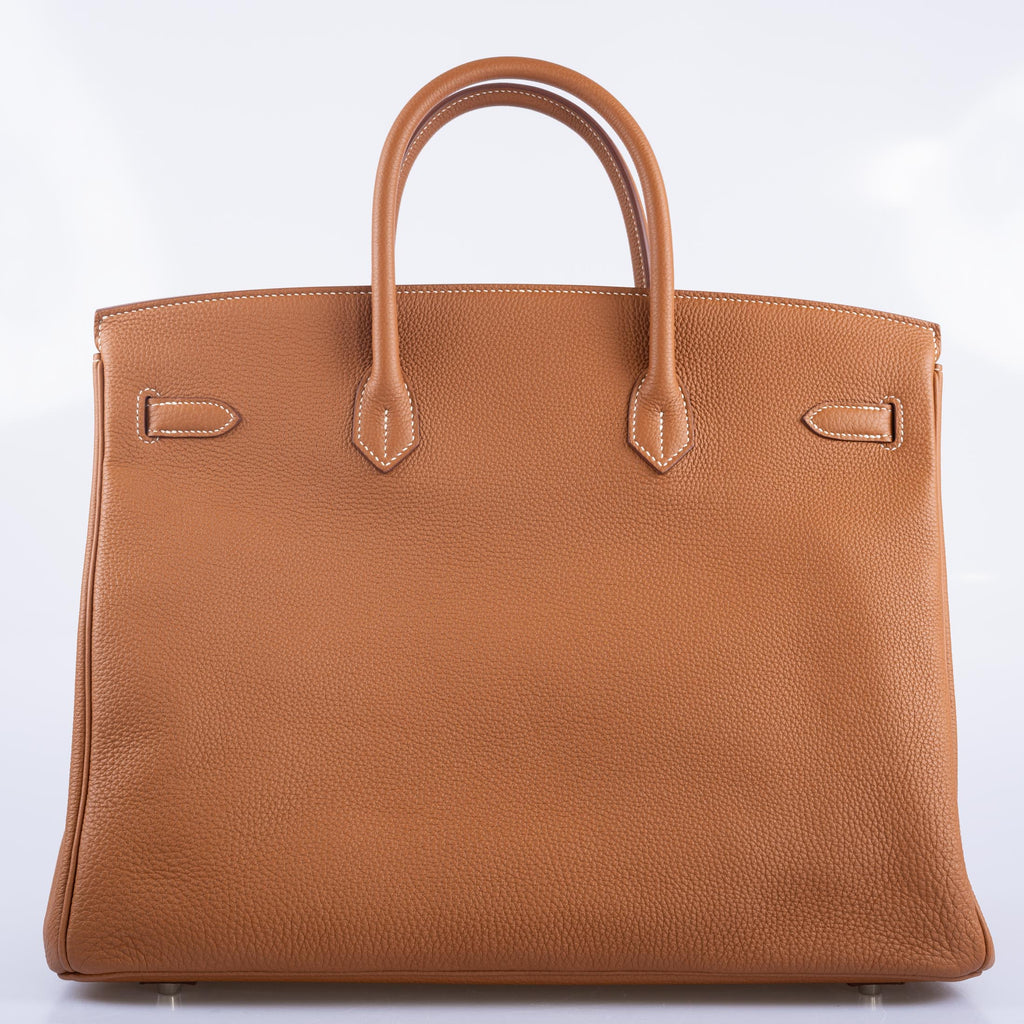 Hermès Birkin 40 Gold Togo Palladium Hardware