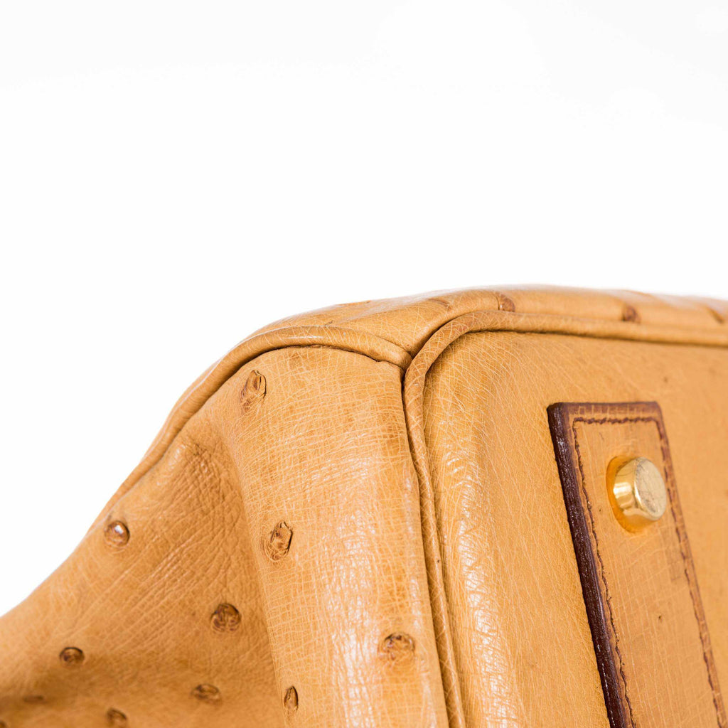 Hermès Birkin 45 HAC Gold Ostrich Gold Hardware