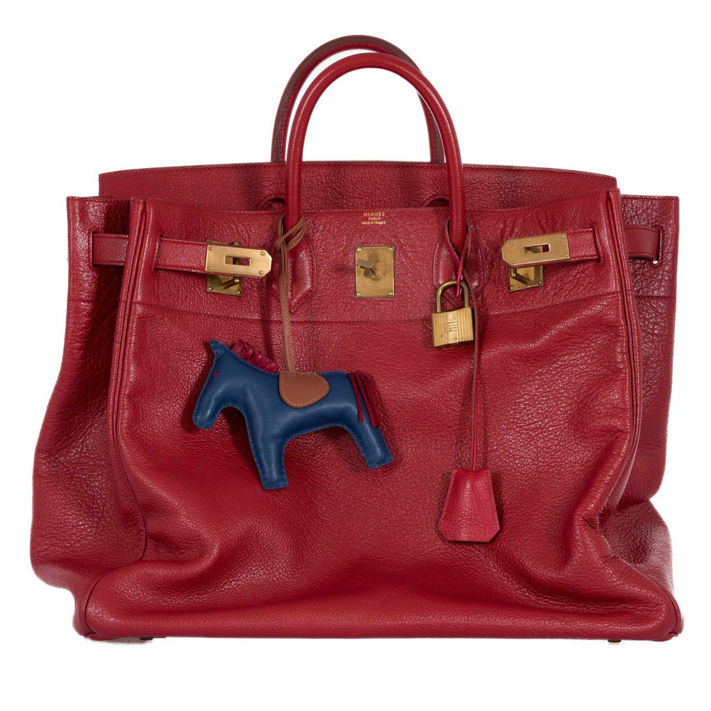 Hermès Birkin 45 HAC Red Buffalo Gold Hardware