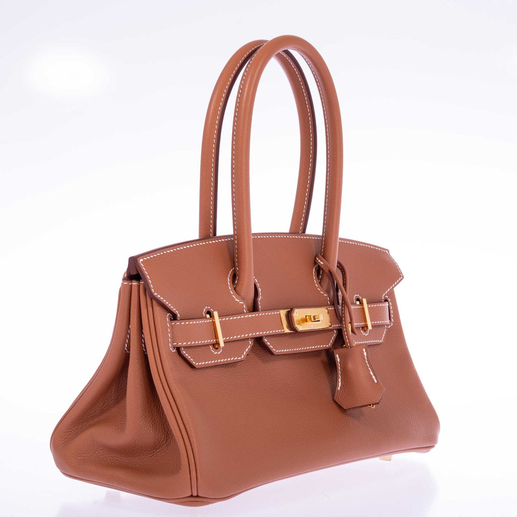 Hermès Birkin Shoulder Light 29 Gold Evercolor Gold Hardware