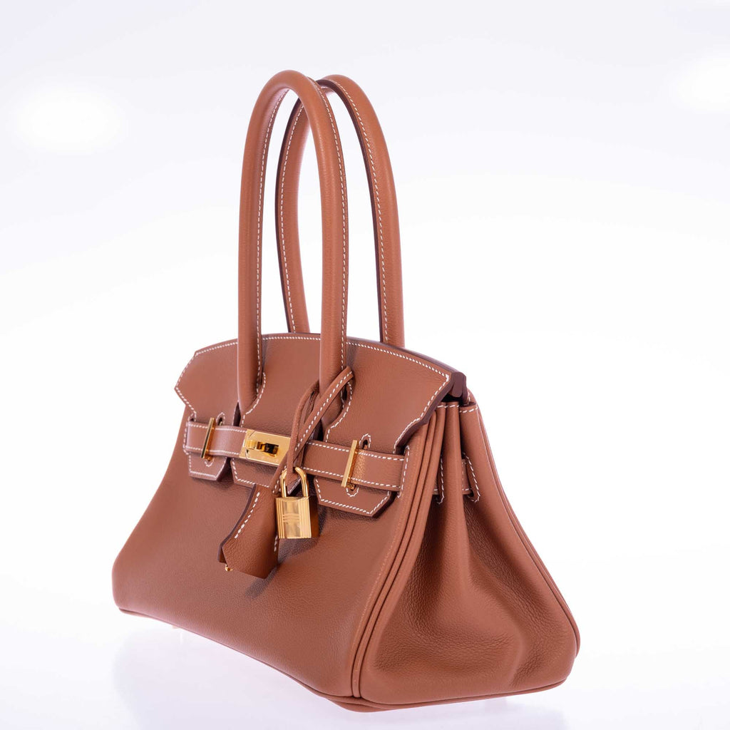 Hermès Birkin Shoulder Light 29 Gold Evercolor Gold Hardware