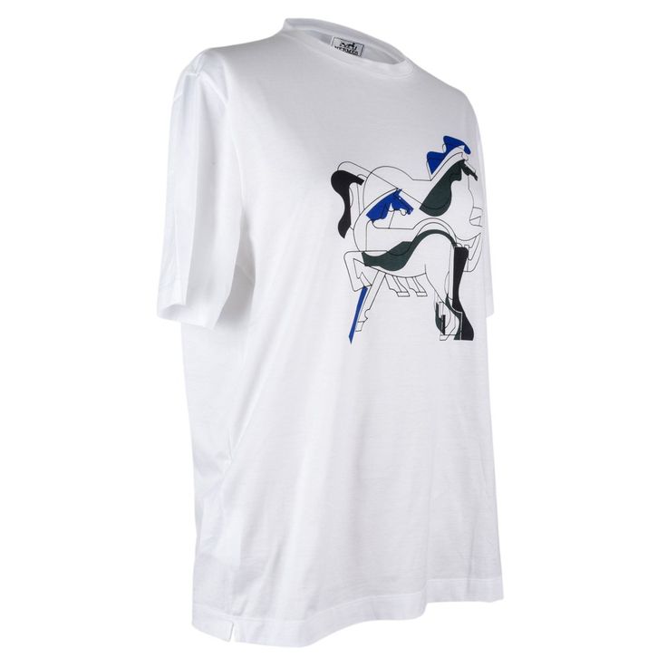 HERMÈS BRAZILIAN HORSE PRINT T-SHIRT