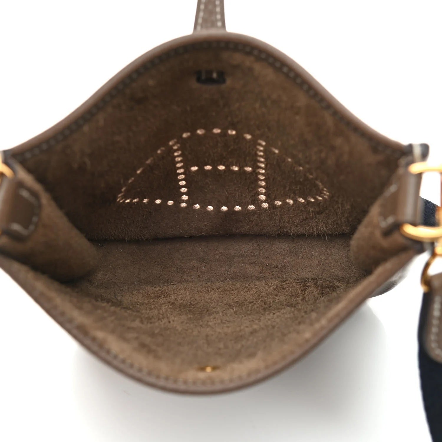 HERMÈS TAURILLON CLEMENCE AMAZONE EVELYNE TPM MINI BAG ETOUPE