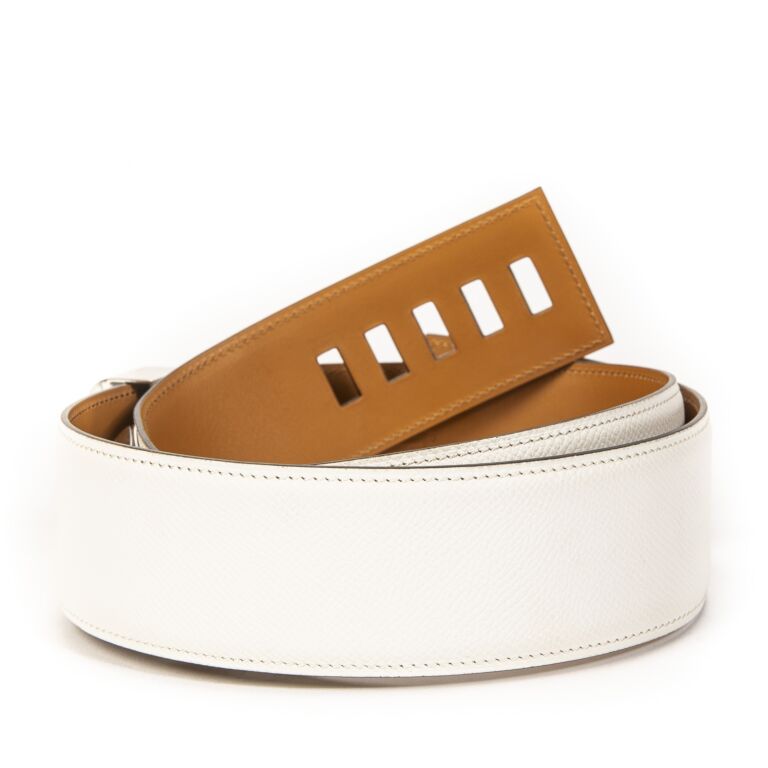 HERMÈS COLLIER DE CHIEN EPSOM LEATHER 42MM BELT