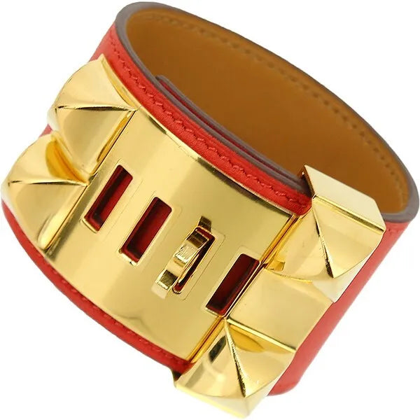 HERMÈS COLLIER DE CHIEN SWIFT T2 CUFF BRACELET
