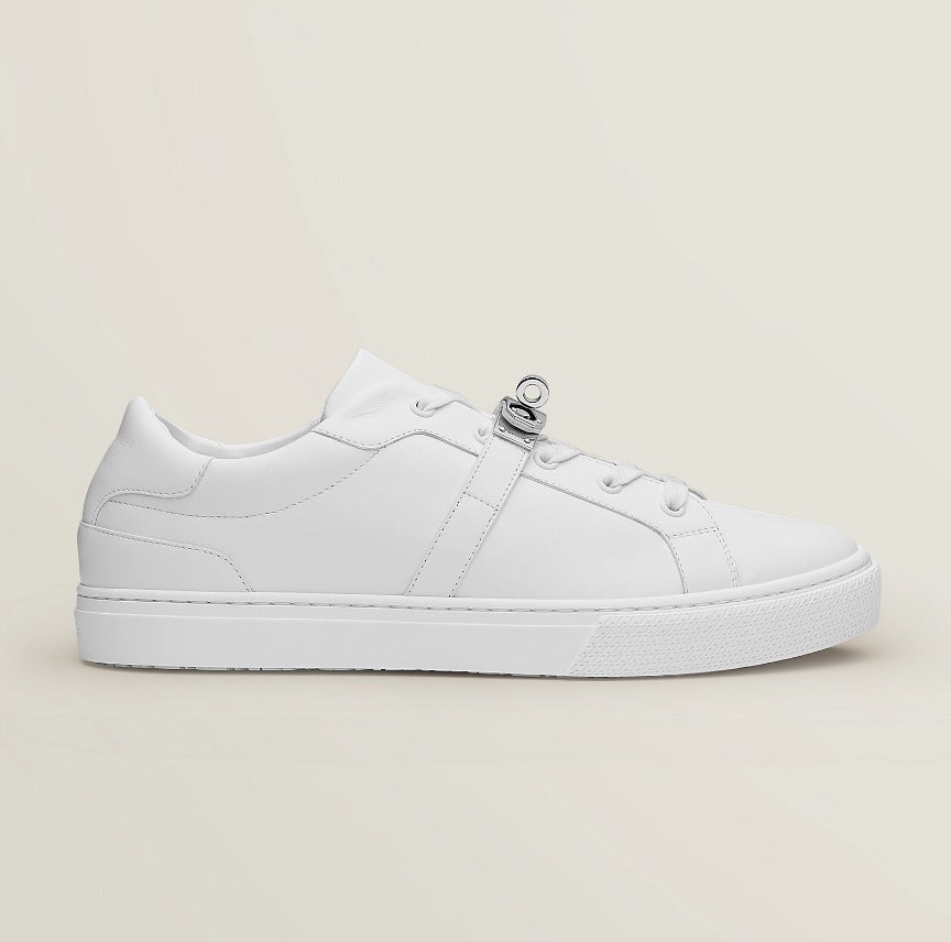 HERMÈS DAY KELLY CALFSKIN LEATHER SNEAKERS