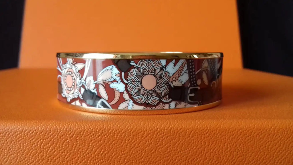 HERMÈS FESTIVAL DES AMAZONES ENAMEL BRACELET
