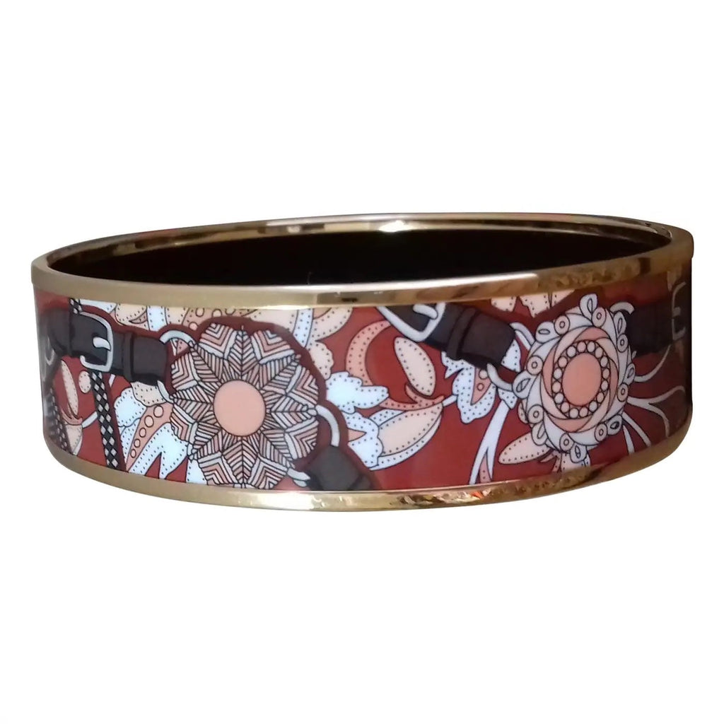 HERMÈS FESTIVAL DES AMAZONES ENAMEL BRACELET