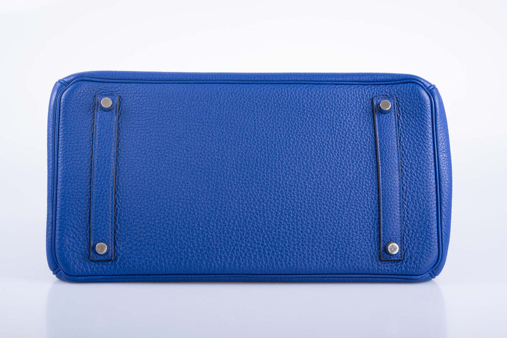 Hermès HSS Birkin 35 Bleu Electrique Togo & Fuchsia Palladium Hardware