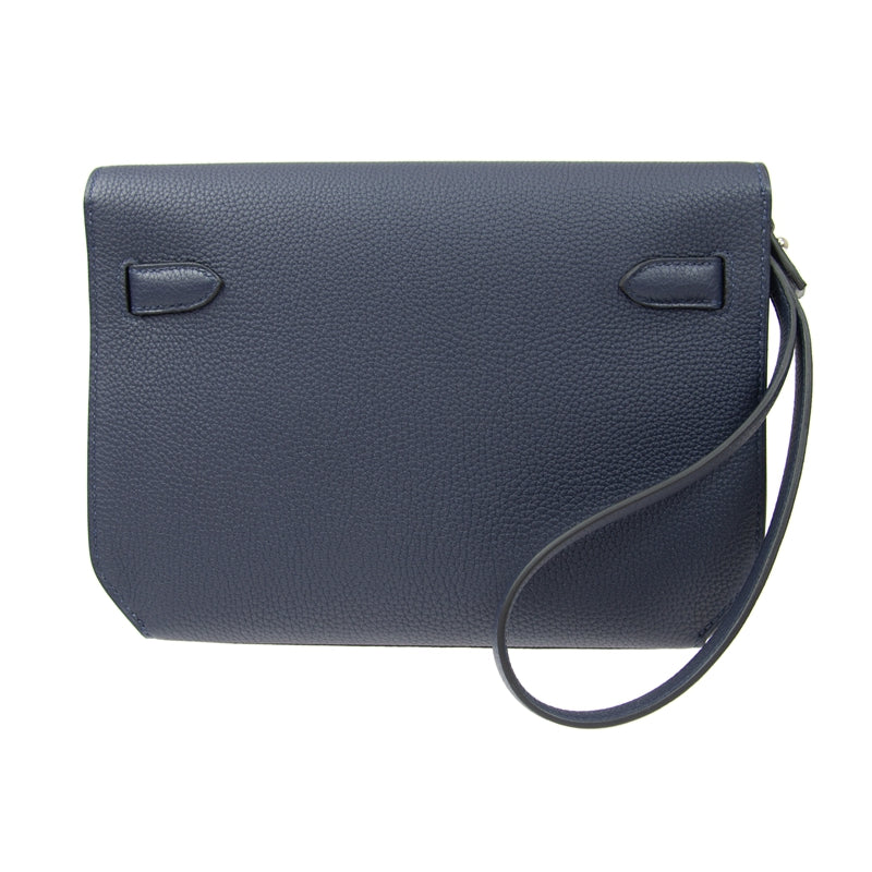 HERMÈS KELLY DEPECHES 25 TOGO LEATHER POUCH/CUTCH BAG