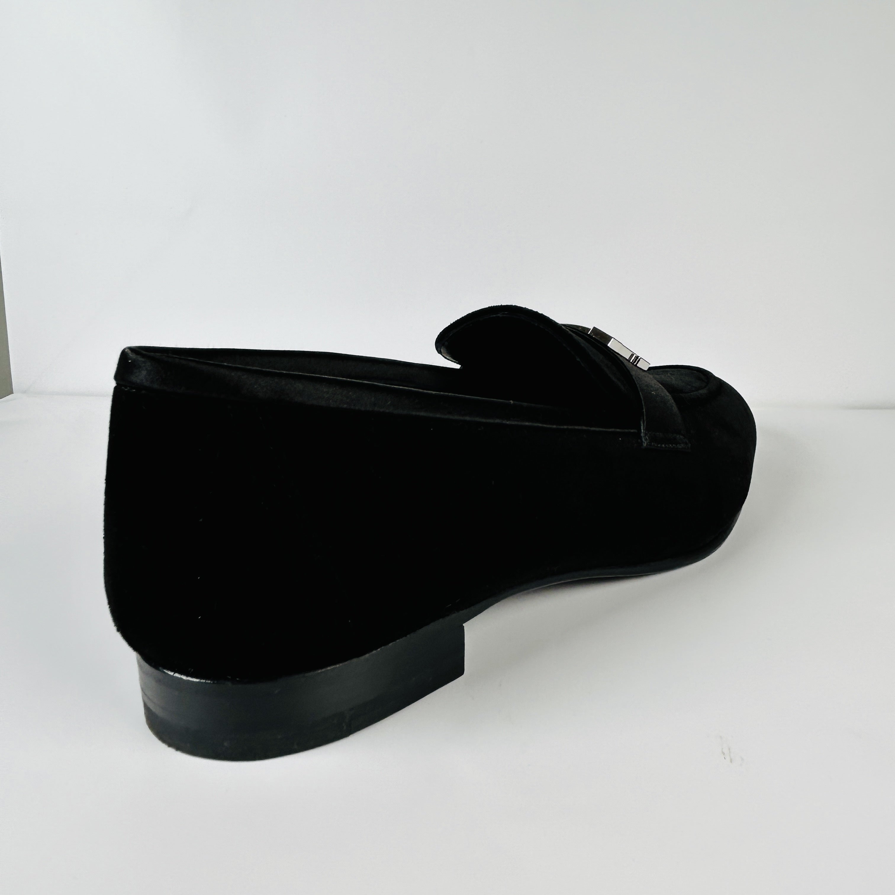 HERMÈS PARIS VELVET LOAFERS