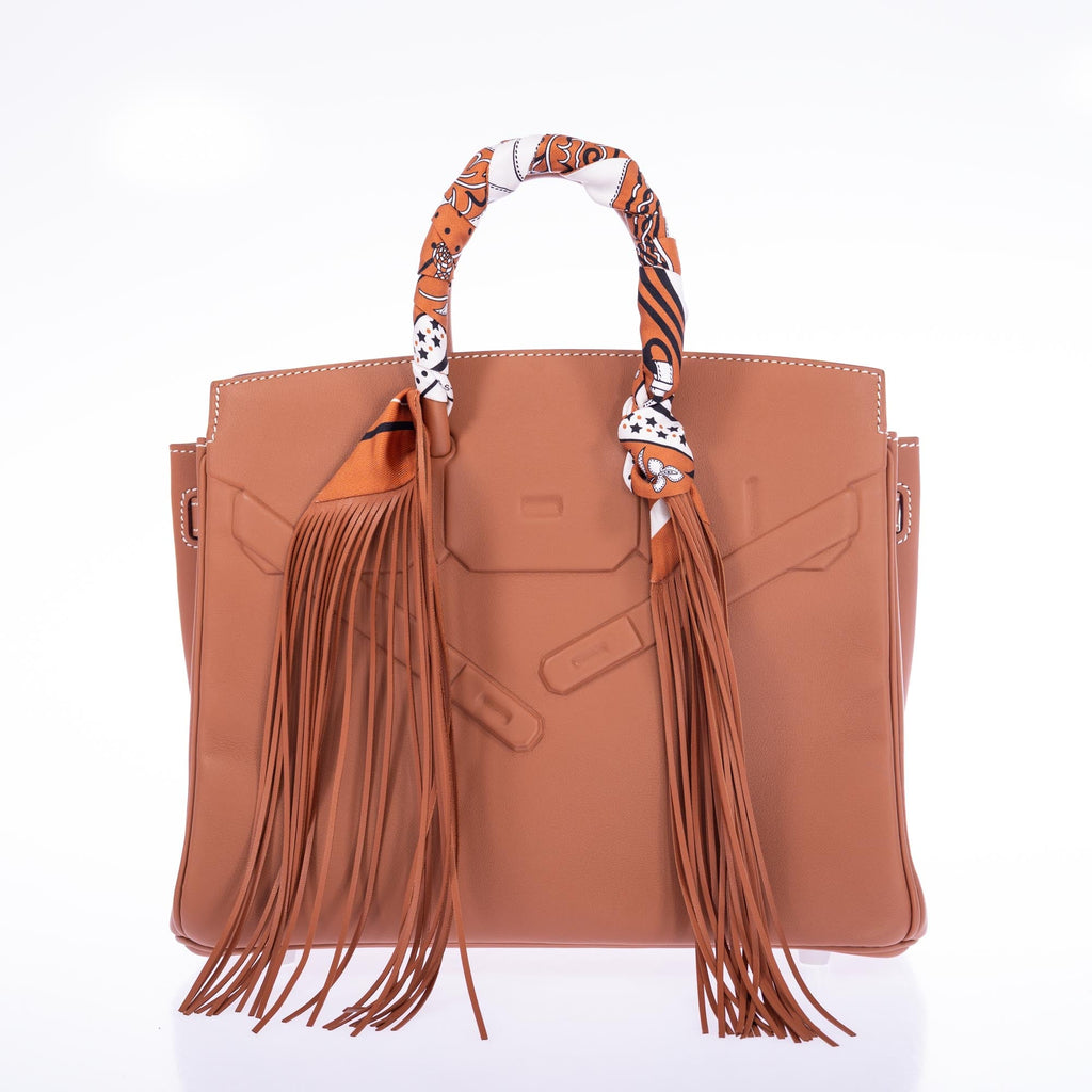 Hermès Shadow Birkin 25 Gold Swift Gold Hardware