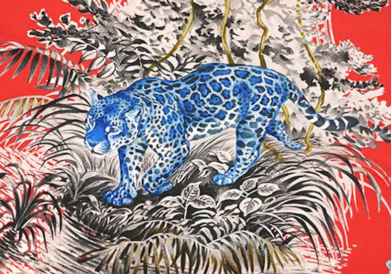 HERMÈS CARRE STOLE EQUATEUR ANIMAL SILK SCARF BY ROBERT DALLET