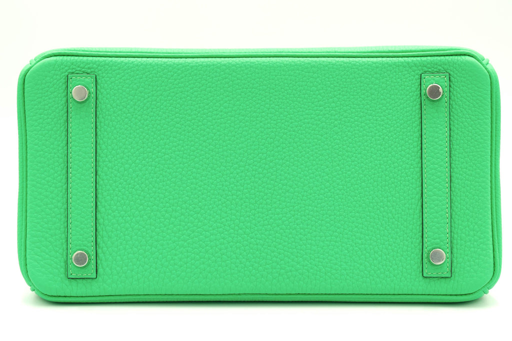 Hermès Touch Birkin 30 Vert Jade Matte Nilo Crocodile and Vert Comics Togo Palladium Hardware