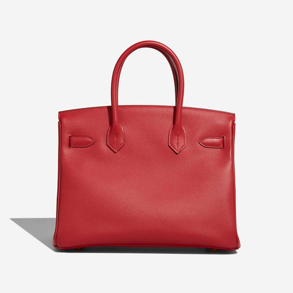 HERMÈS BIRKIN 30 ROUGE CASAQUE EPSOM LEATHER GOLD HARDWARE
