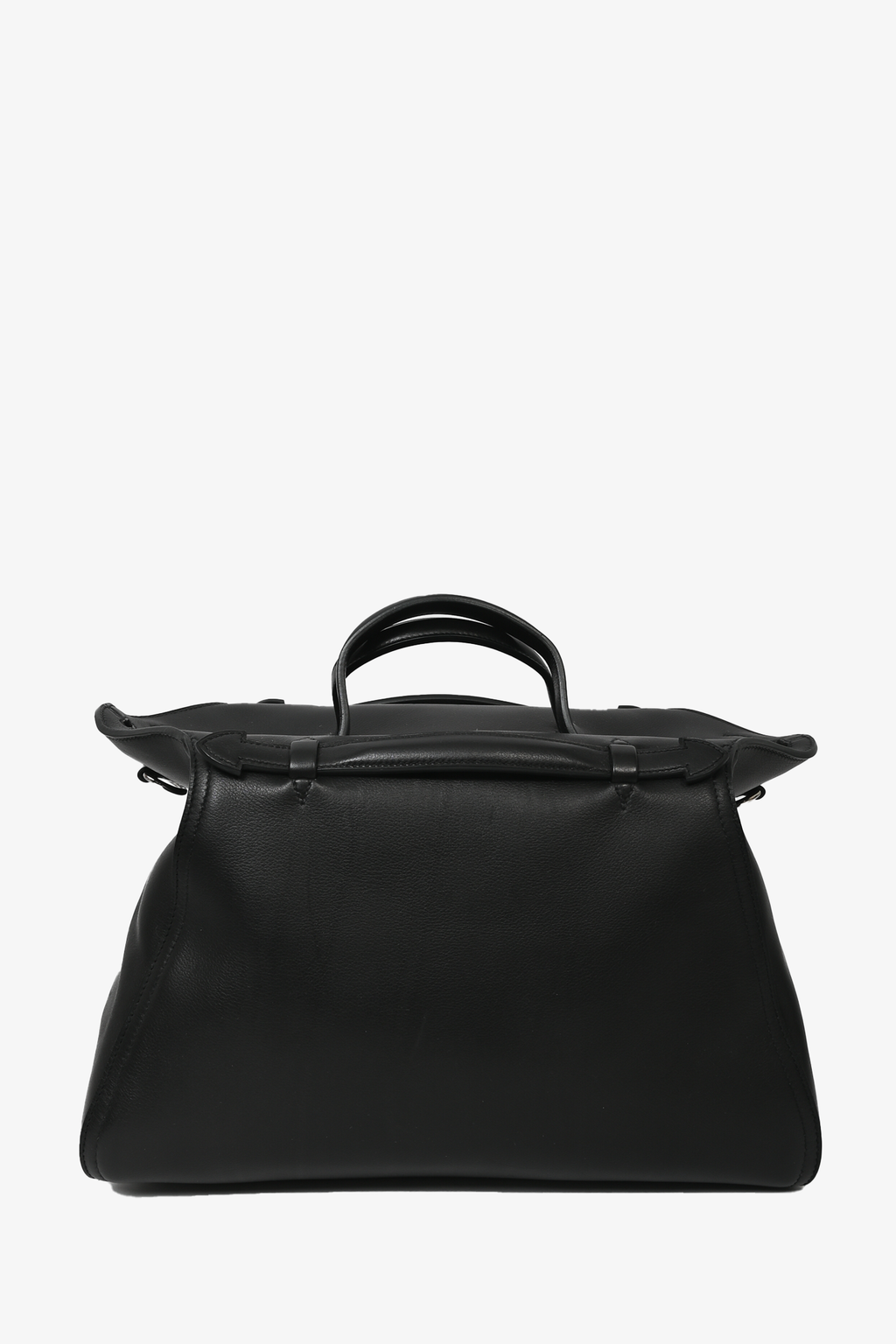 Hermès 2011 Black Evergrain Oxer Bag