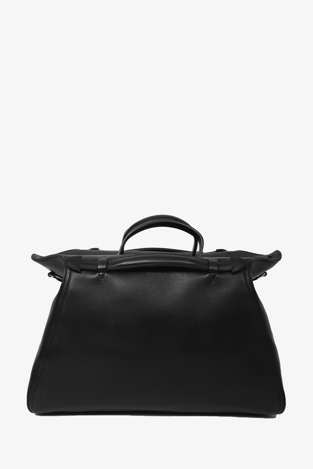 Hermès 2011 Black Evergrain Oxer Bag