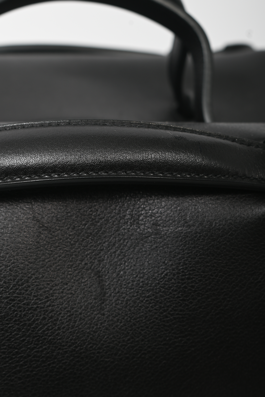Hermès 2011 Black Evergrain Oxer Bag