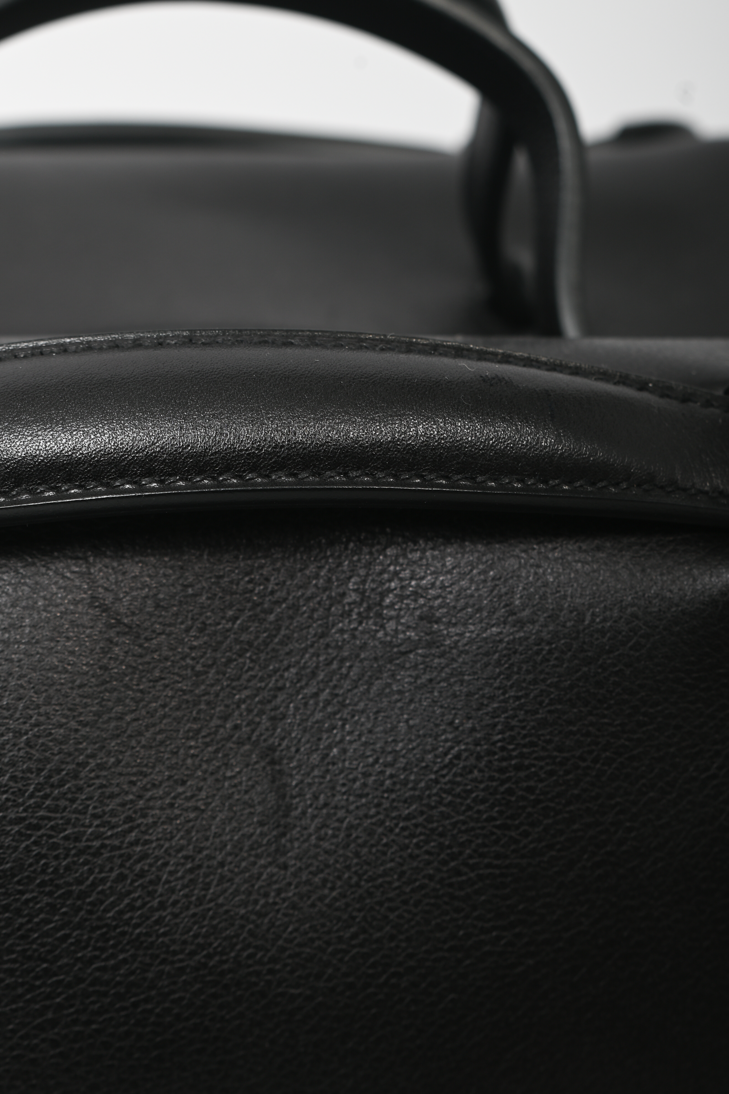 Hermès 2011 Black Evergrain Oxer Bag