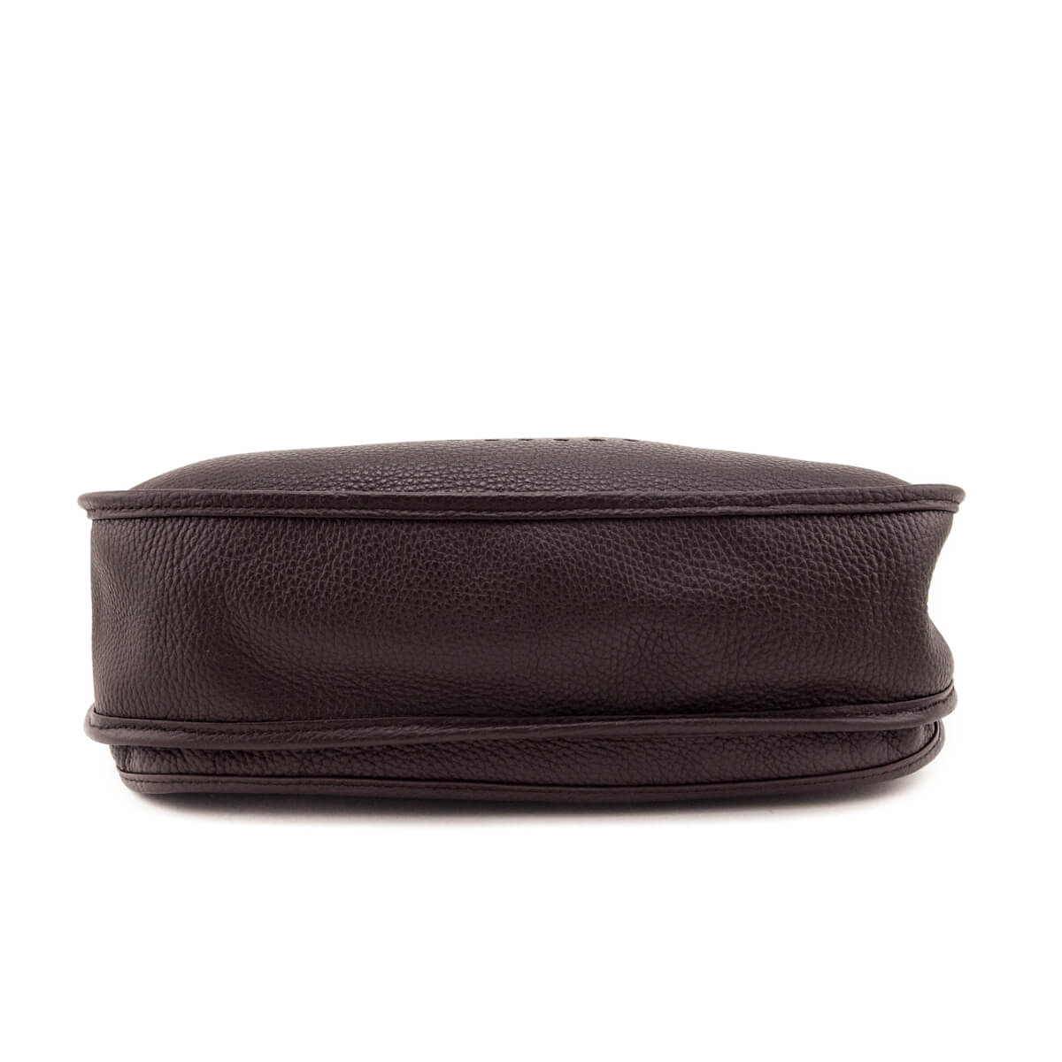 Hermes Cocoa Taurillon Clemence Evelyne III GM
