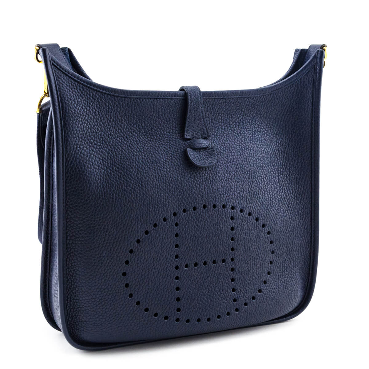 Hermes Midnight Blue Clemence Evelyne III PM 29